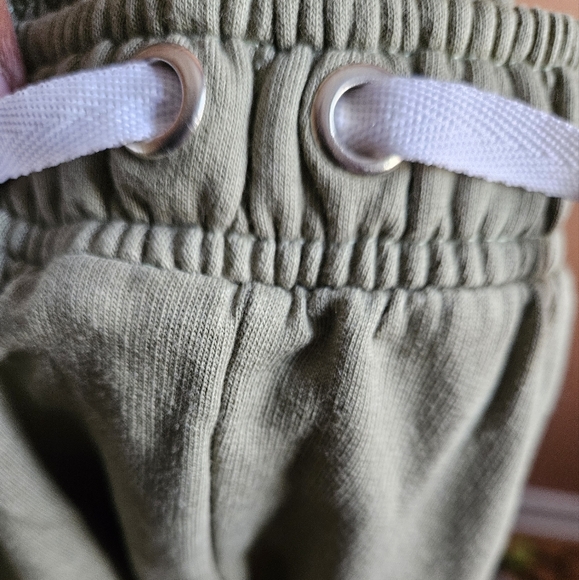 Boys' Olive Green Fleece Jogger - Picture 6 of 6